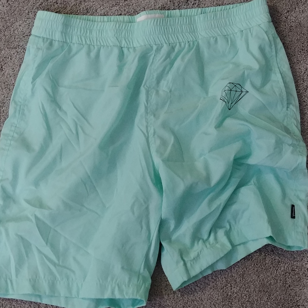 Diamond supply co swim shorts